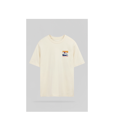 Tee shirt mc teddy smith 230creme
