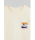 Tee shirt mc teddy smith 230creme