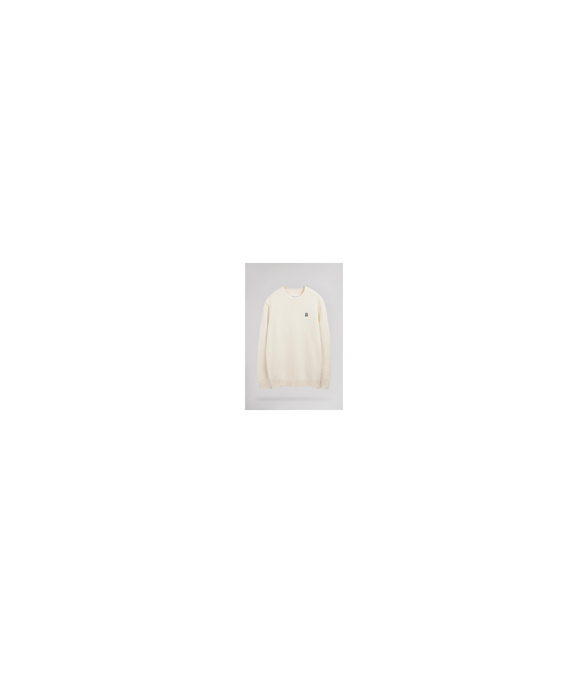 Pull col rond teddy smith 210ecru