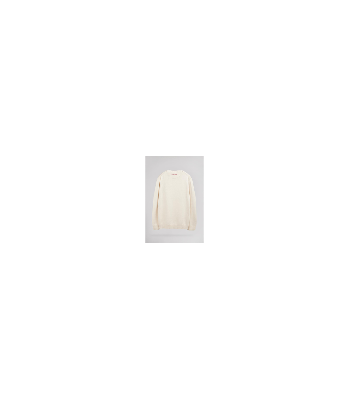 Pull col rond teddy smith 210ecru