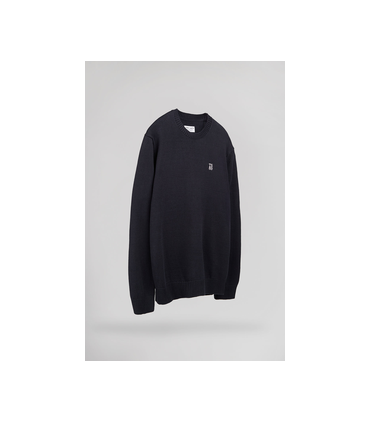 Pull col rond teddy smith 303j0navy