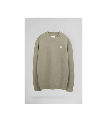 Pull col rond teddy smith 412dkaki