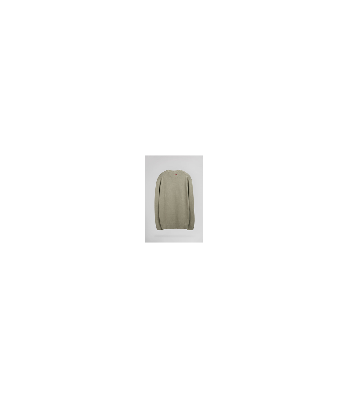 Pull col rond teddy smith 412dkaki