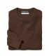 Pull col rond digel 30marron
