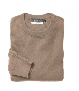 Pull col rond digel 76beige
