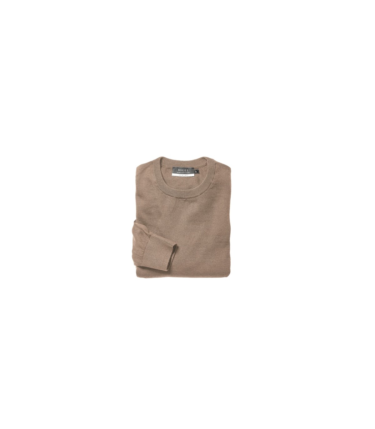 Pull col rond digel 76beige
