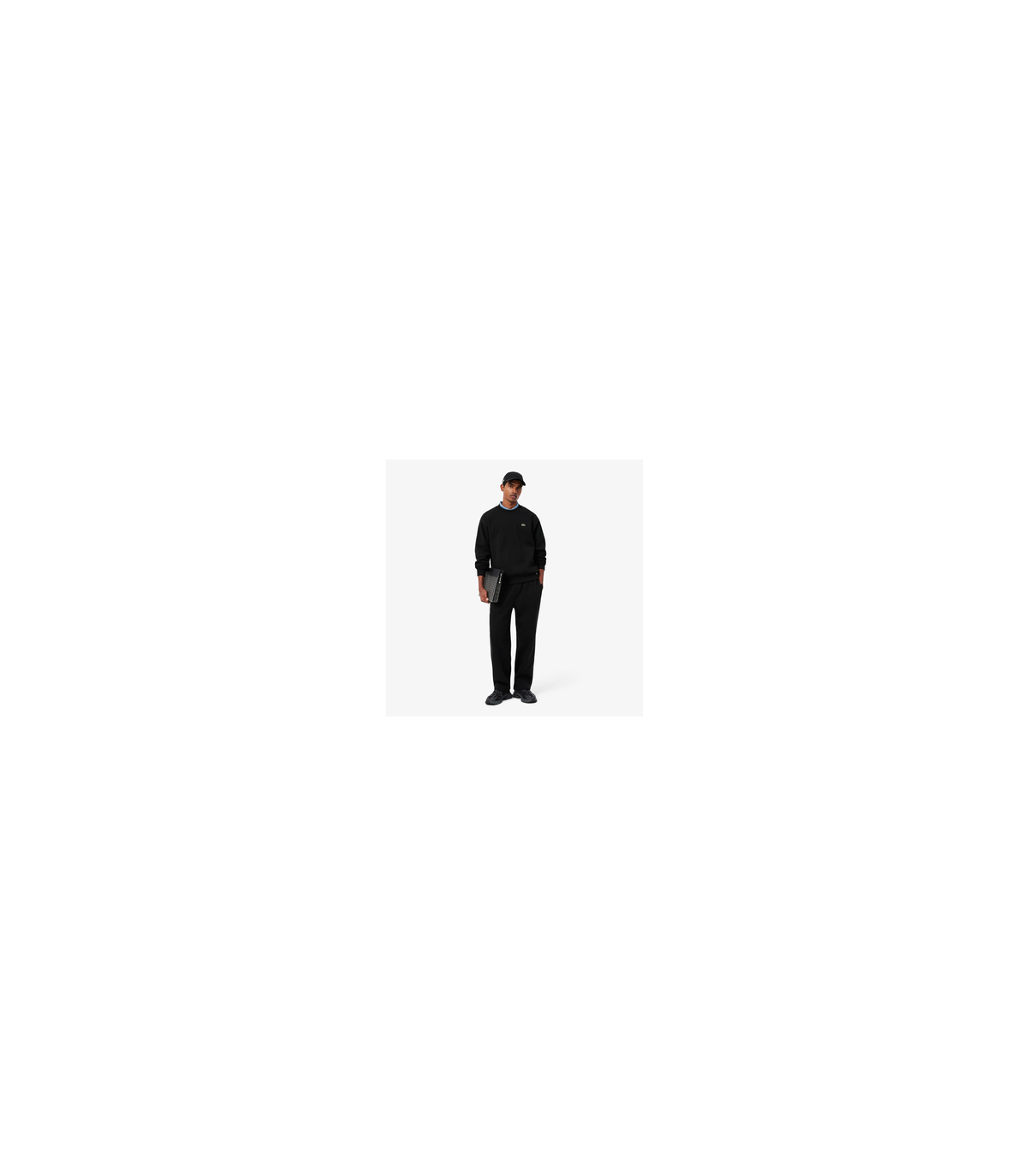 Sweat col rond lacoste 031-noir