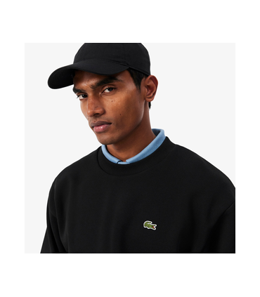 Sweat col rond lacoste 031-noir