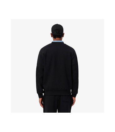 Sweat col rond lacoste 031-noir