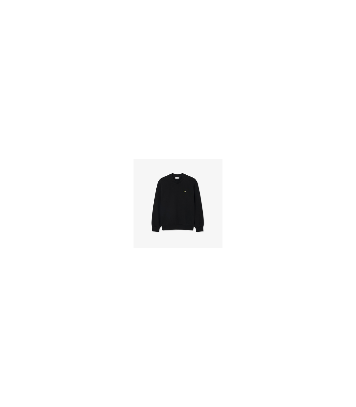 Sweat col rond lacoste 031-noir