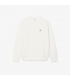 Sweat col rond lacoste 70v-farine