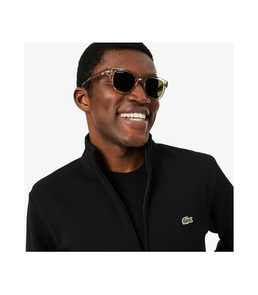Sweat zippe lacoste 031-noir