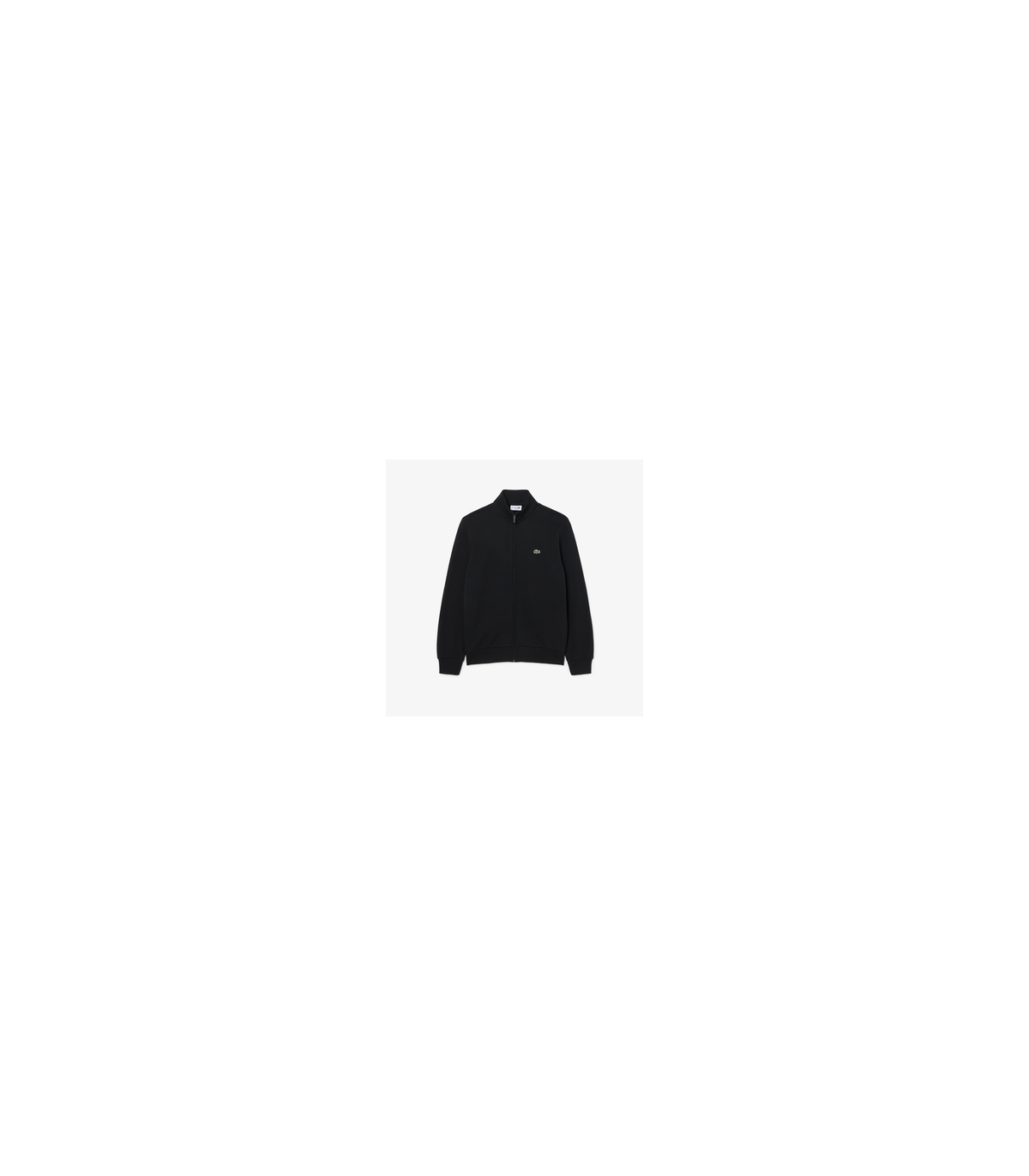 Sweat zippe lacoste 031-noir