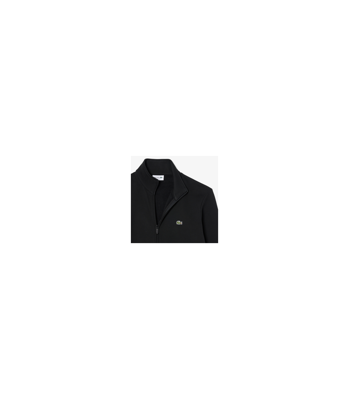 Sweat zippe lacoste 031-noir