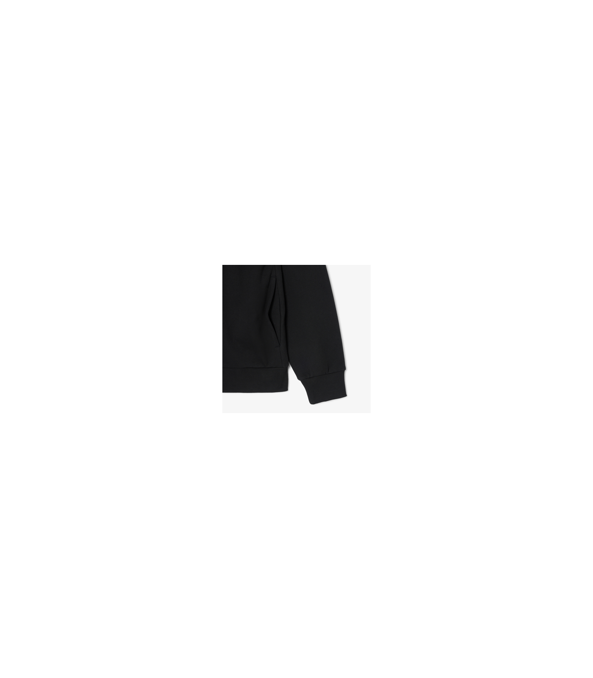 Sweat zippe lacoste 031-noir