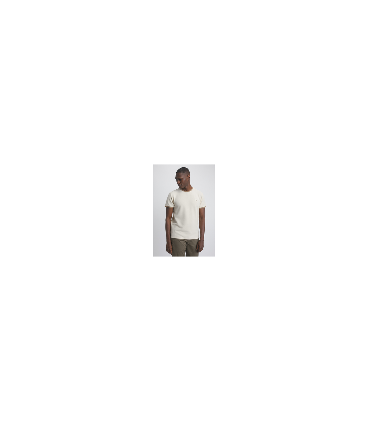 Tee shirt mc benson & cherry beige