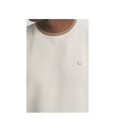 Tee shirt mc benson & cherry beige