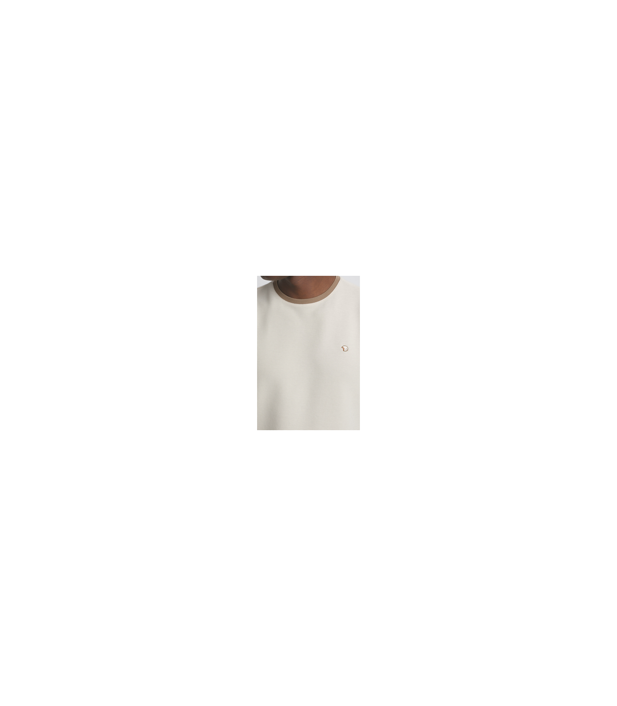 Tee shirt mc benson & cherry beige