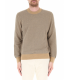 Pull col rond boss black 260mediumbeige