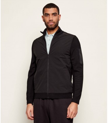Gilet zippe boss green 001black