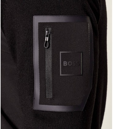 Gilet zippe boss green 001black