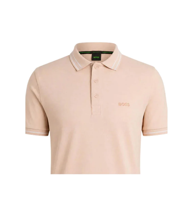 Polo mc boss green 836light/pastelorange