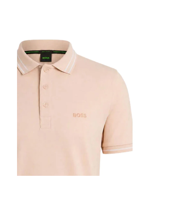 Polo mc boss green 836light/pastelorange