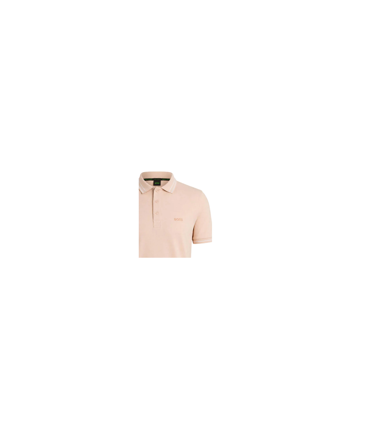 Polo mc boss green 836light/pastelorange