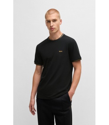 Tee shirt mc boss green 006black