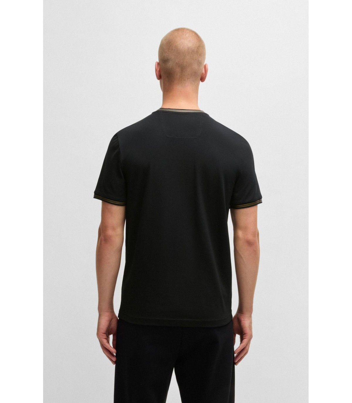 Tee shirt mc boss green 006black