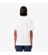 Tee shirt mc lacoste 001blanc