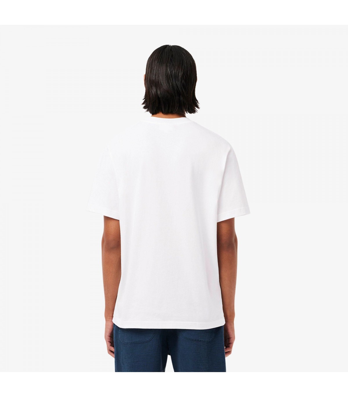 Tee shirt mc lacoste 001blanc