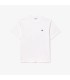 Tee shirt mc lacoste 001blanc
