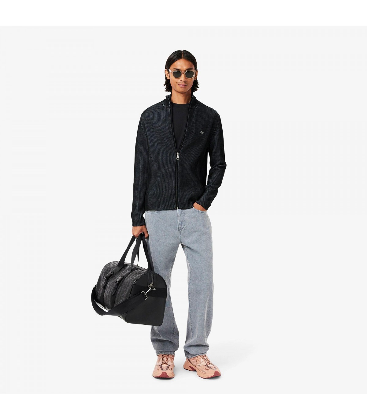 Tee shirt mc lacoste 031noir