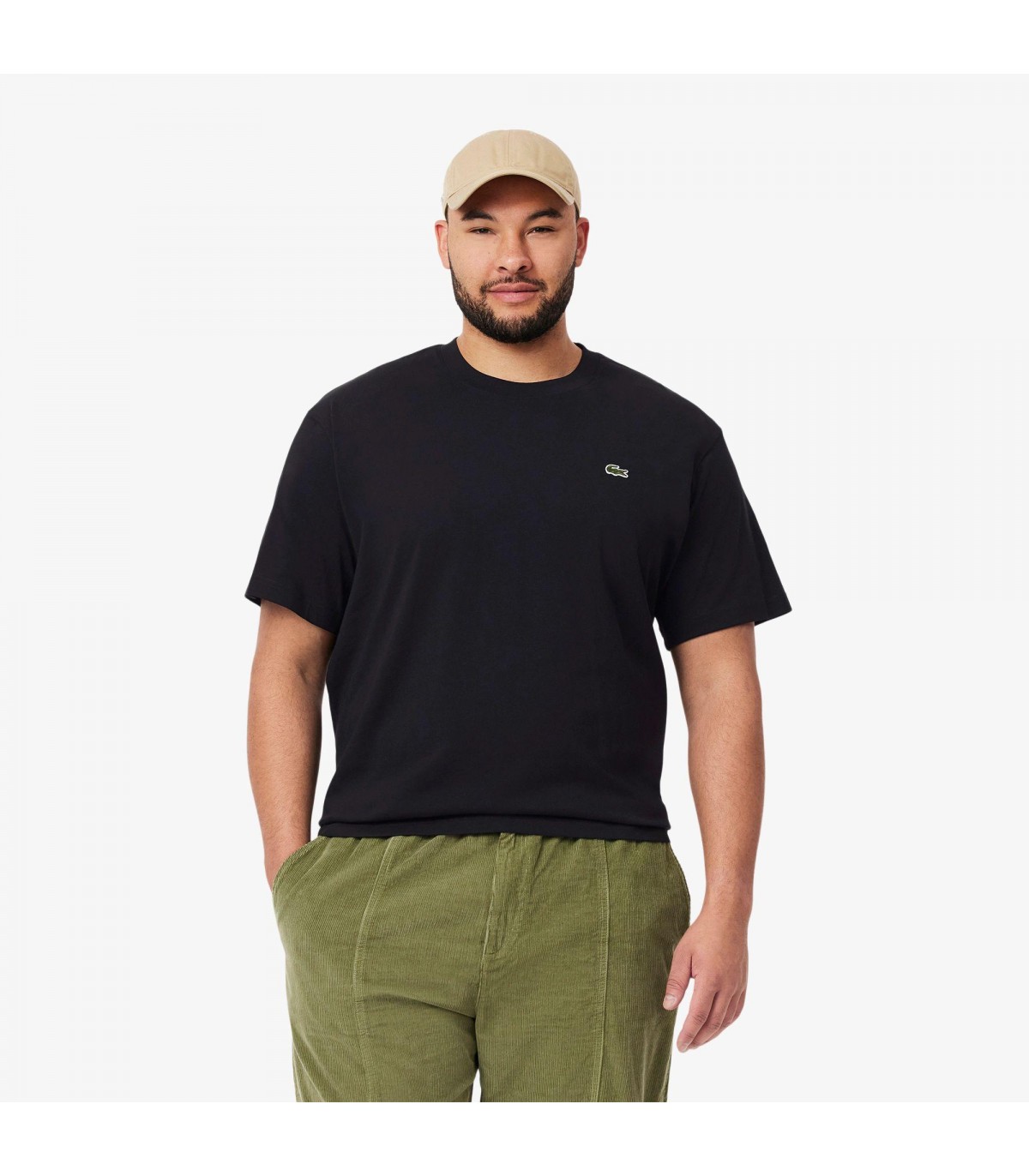 Tee shirt mc lacoste 031noir
