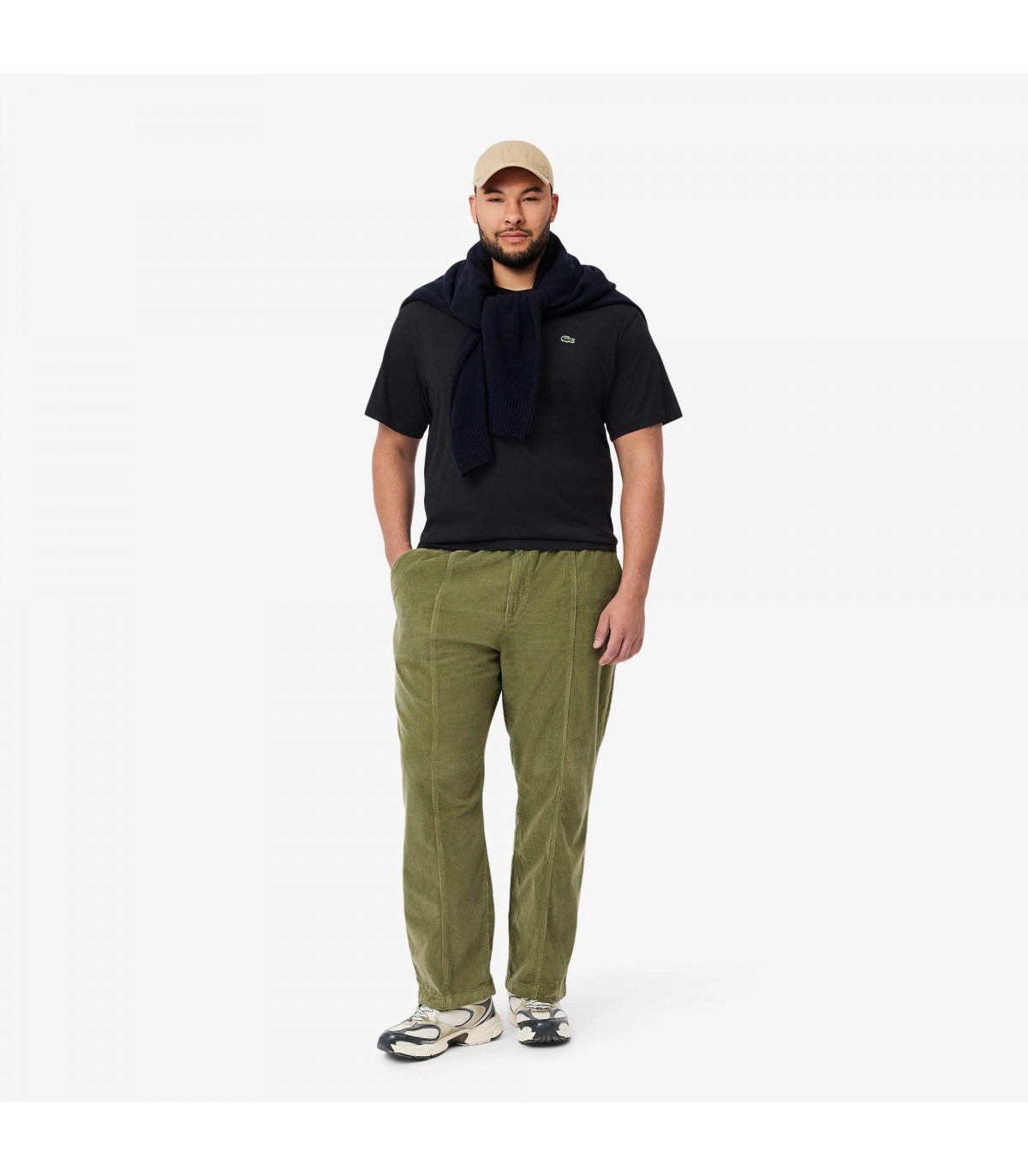 Tee shirt mc lacoste 031noir