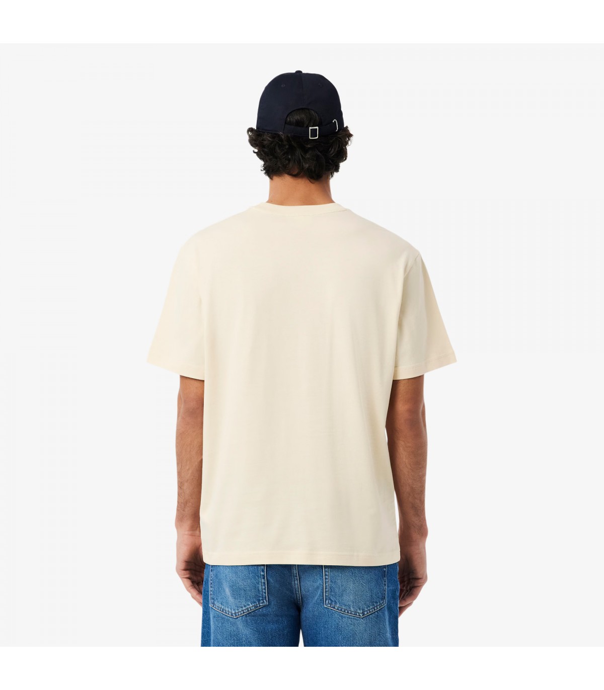 Tee shirt mc lacoste 056naturelclair