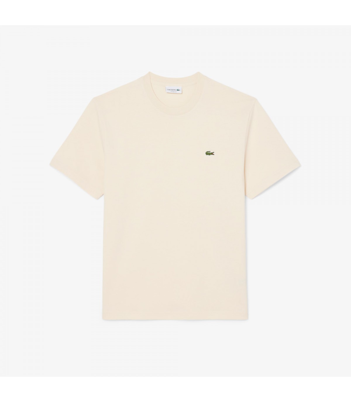 Tee shirt mc lacoste 056naturelclair