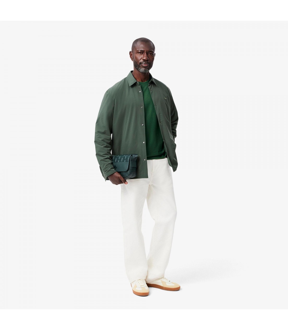 Tee shirt mc lacoste 132vert