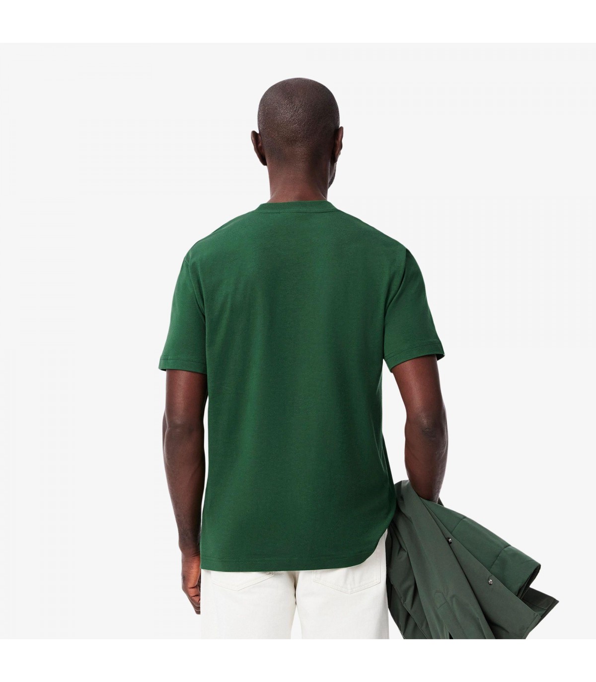 Tee shirt mc lacoste 132vert