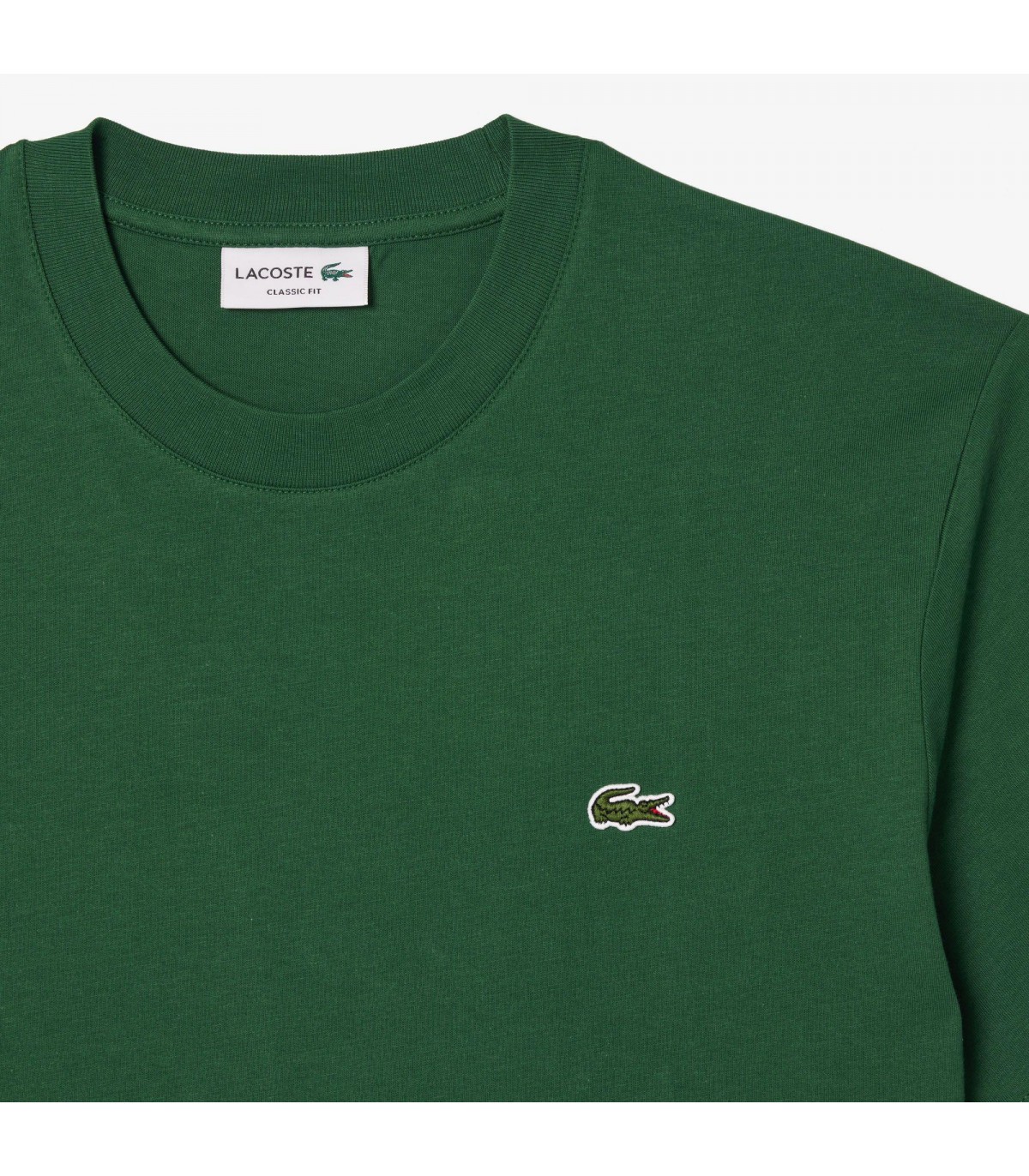 Tee shirt mc lacoste 132vert