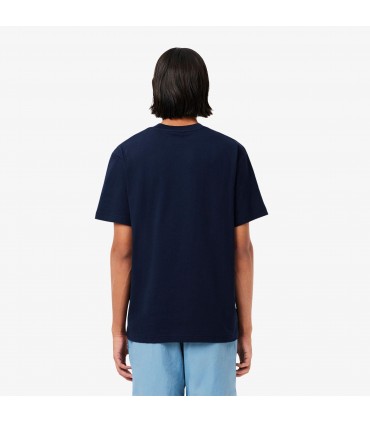 Tee shirt mc lacoste 166marine