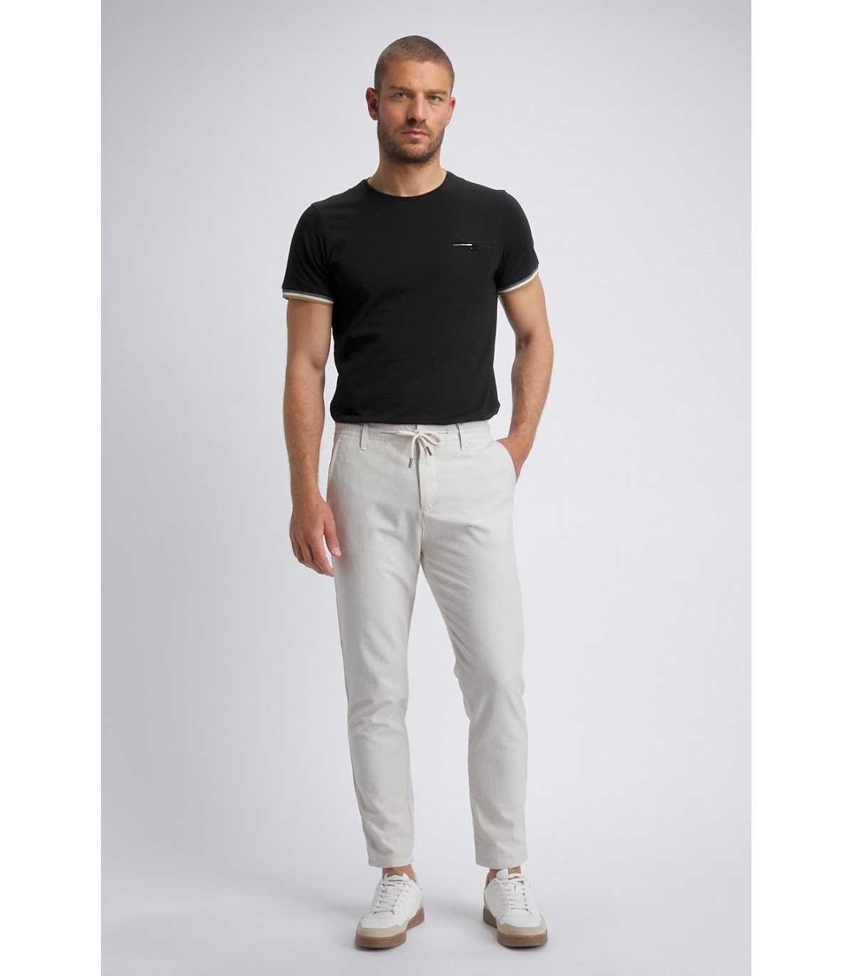 Pantalon chino benson & cherry beige