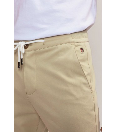 Pantalon chino benson & cherry beige