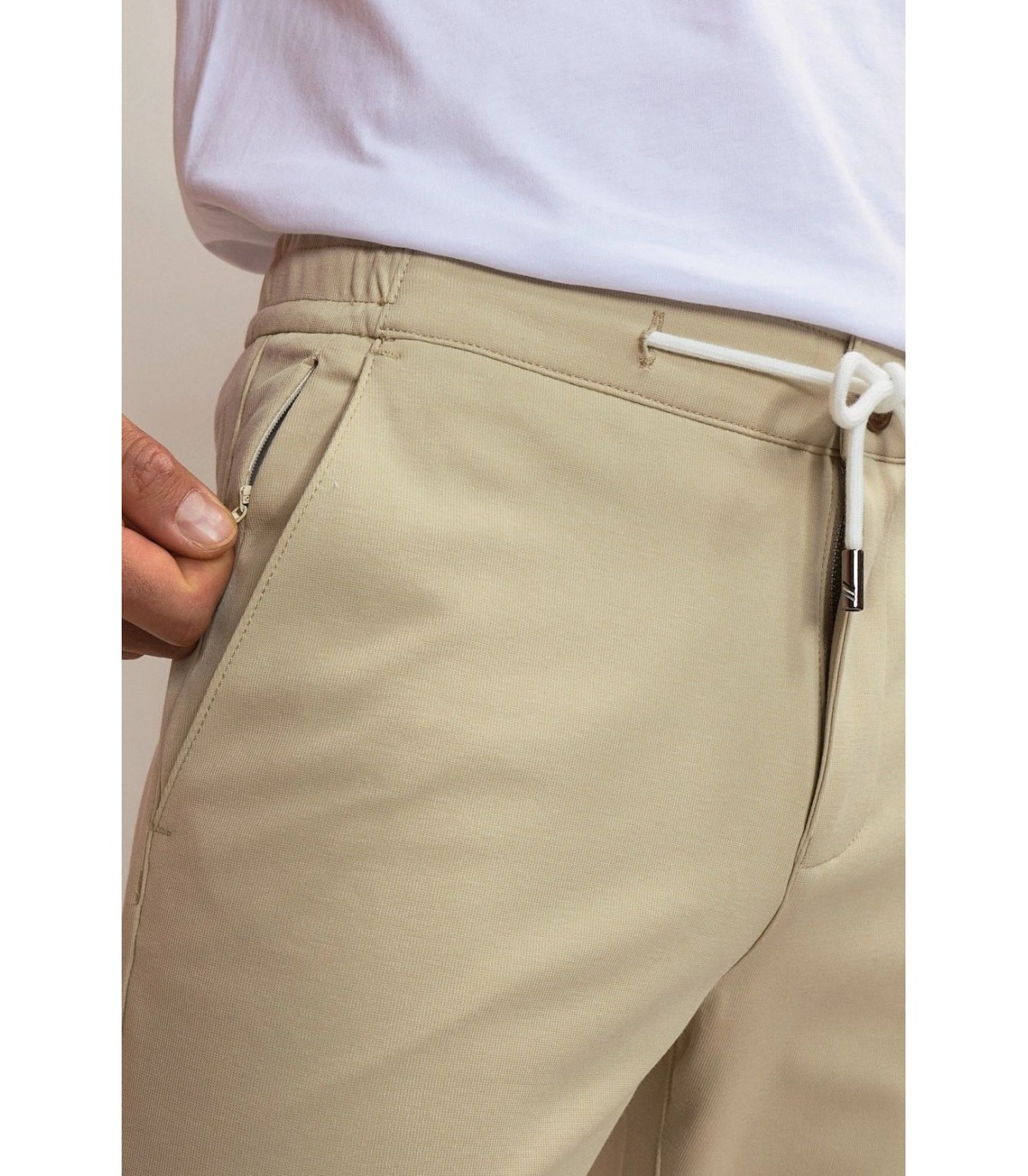 Pantalon chino benson & cherry beige