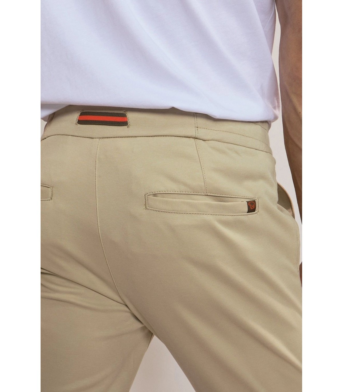 Pantalon chino benson & cherry beige
