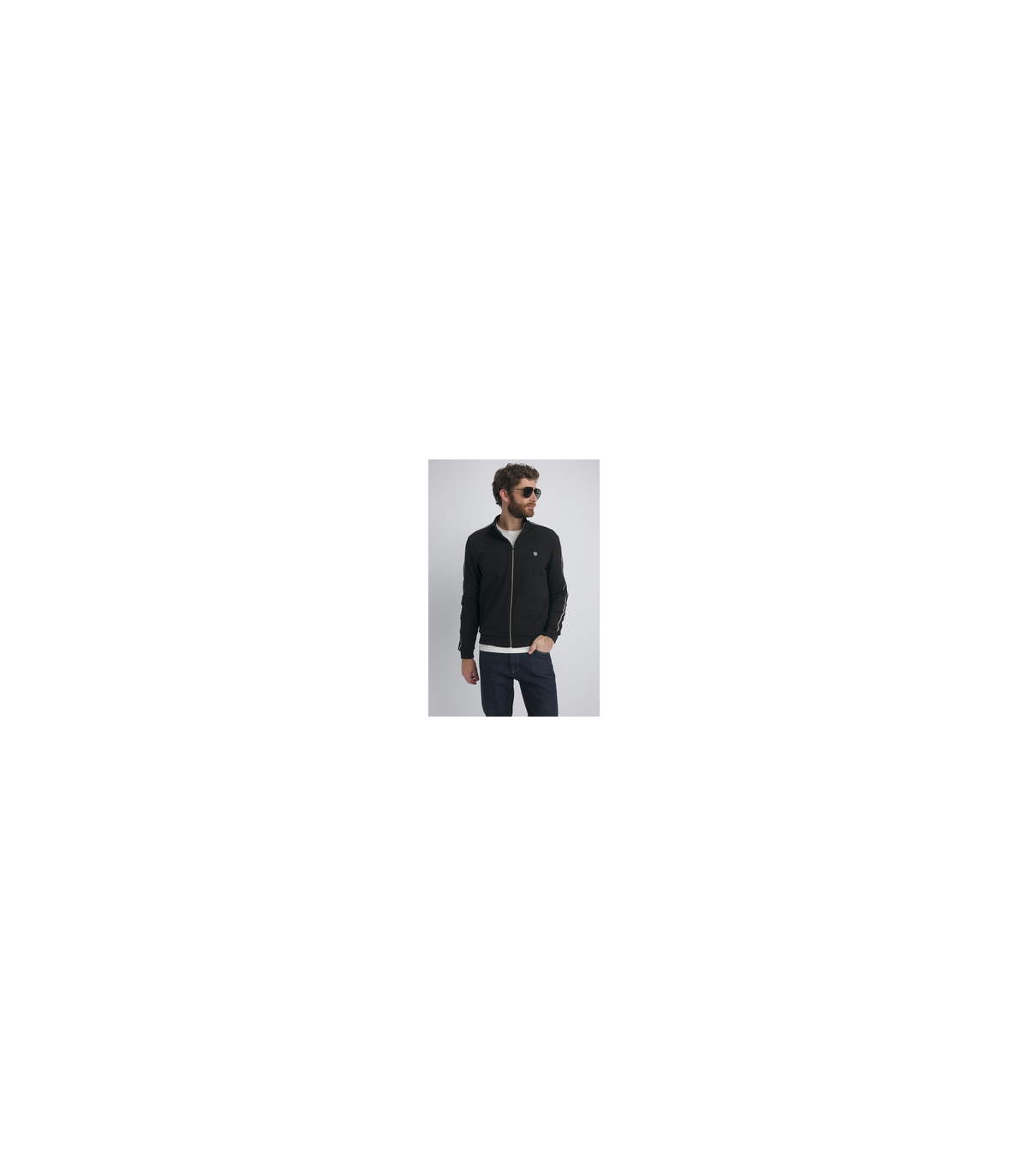 Gilet jogging benson & cherry noir