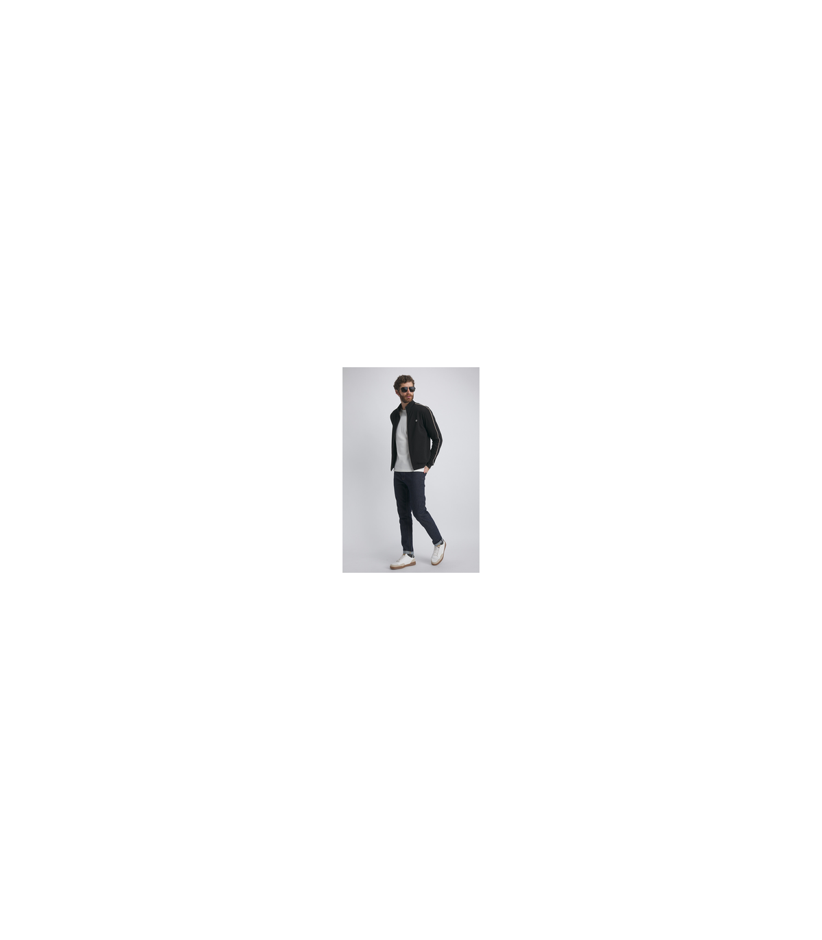 Gilet jogging benson & cherry noir