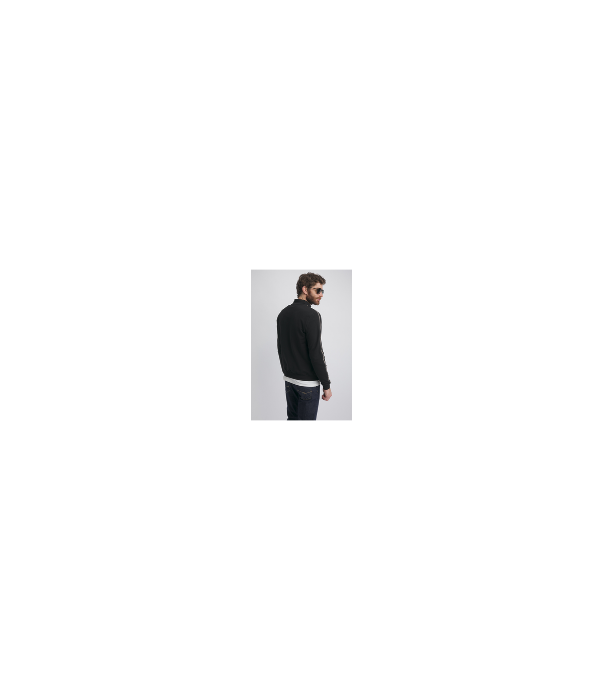 Gilet jogging benson & cherry noir