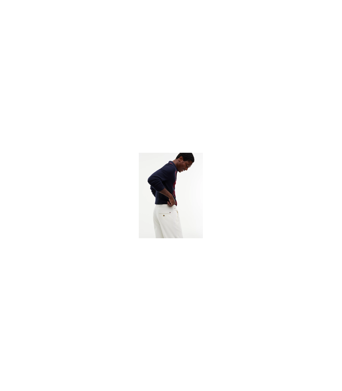 Pantalon chino tommy menswear ya8ivory